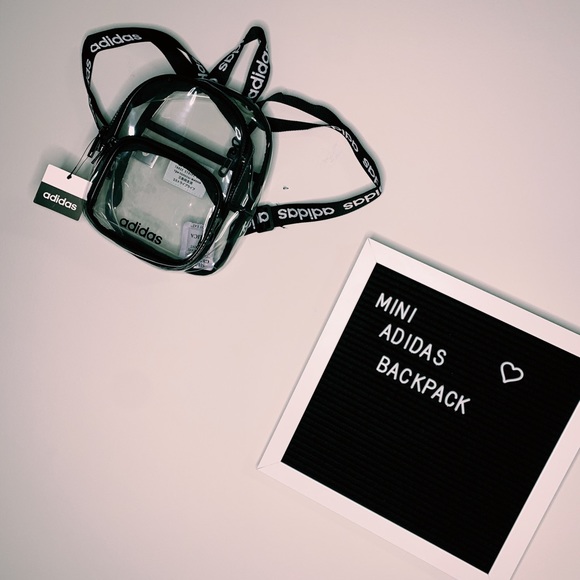 Adidas Mini Clear Backpack - Picture 3 of 5